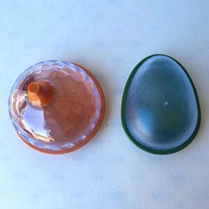 Joie Fresh Pods Storage Containers Lot 2 Onion & Avocado Savers Dome Covers